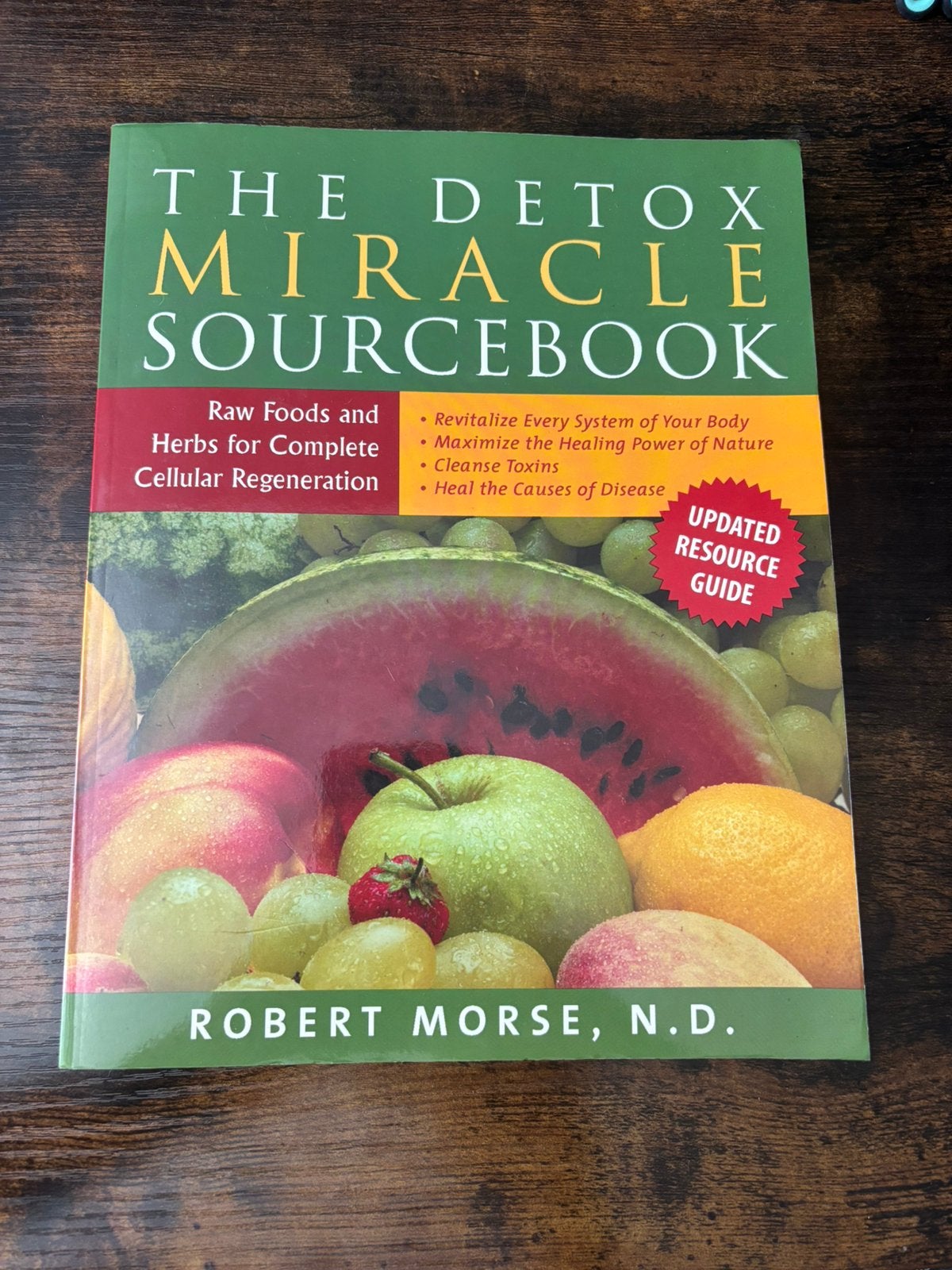 The Detox Miracle Sourcebook - Robert Morse, Ophalen of Verzenden, Zo goed als nieuw, Dieet en Voeding