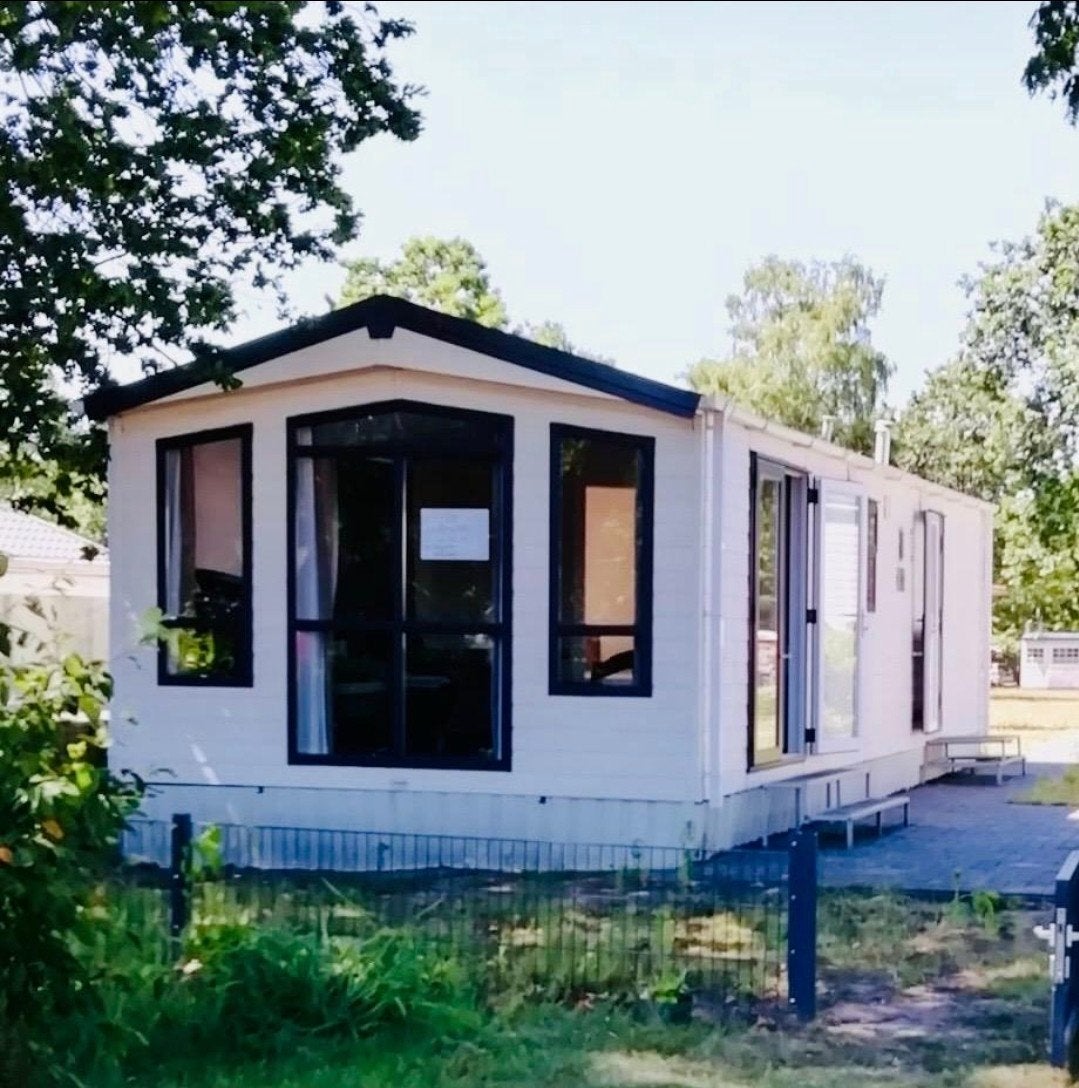 CHALET-STACARAVAN-TINYHAUS-LODGE 1100- KUNSTOF en DUBBELGLAS, Particulier, Rondzit