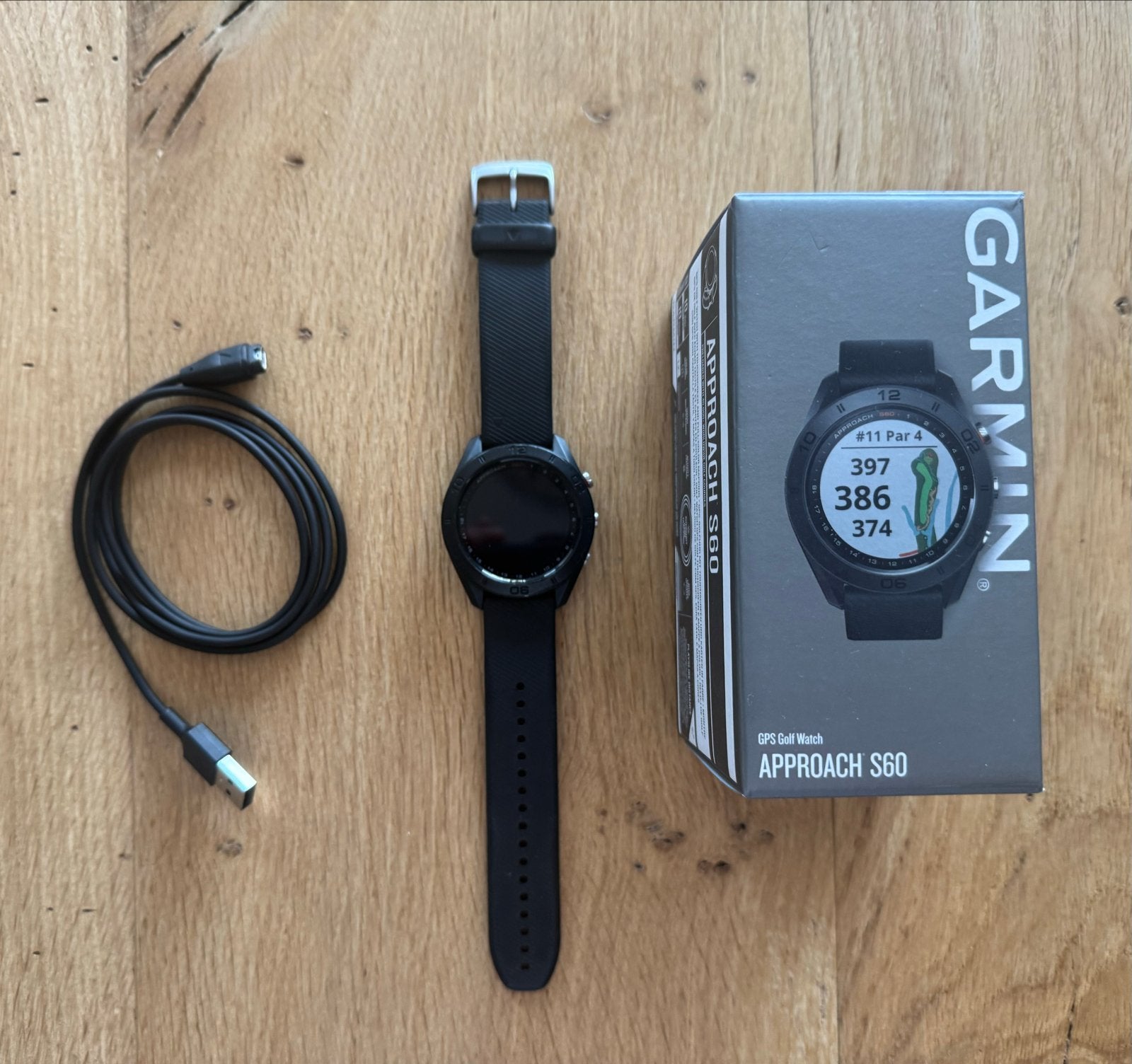 Garmin Approach S60 GPS Golfhorloge, Ophalen of Verzenden, Zo goed als nieuw, Overige typen, Overige merken