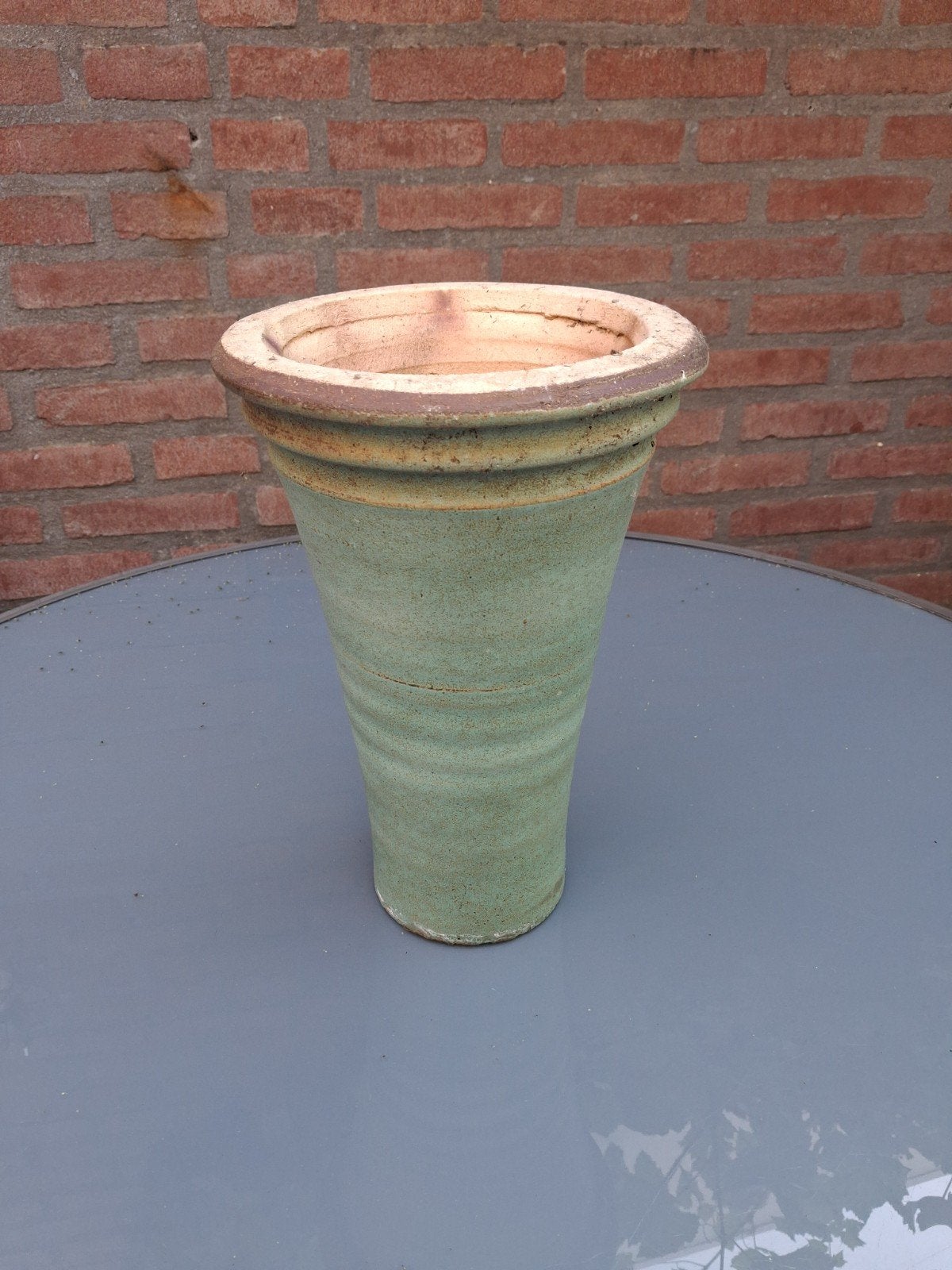 Vaas, beton, zonder bodem, Tuin en Terras, Ophalen, Rond, Tuin, Minder dan 30 cm