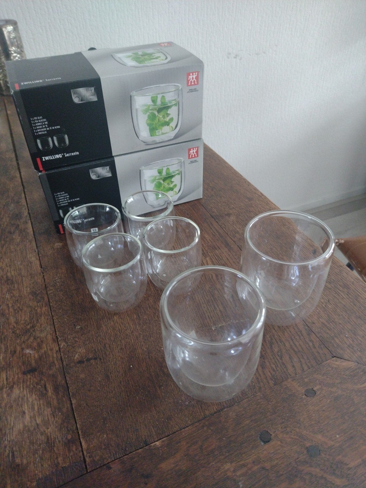 Zwilling Sorrento dubbelwandige glazen set (10 stuks), Huis en Inrichting, Keuken | Servies, Ophalen of Verzenden