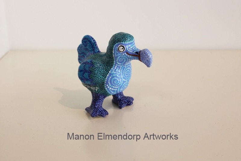 100% Handgemaakt Beeldje Dodo/ Vogel Kunst Nieuw, Ophalen of Verzenden, Handgemaakt, Beeld