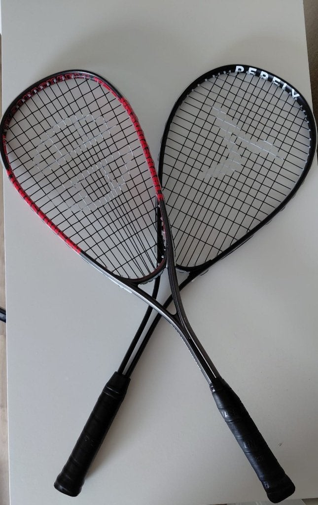 Squash Racket - Unsquashable en WallBreaker, Sport en Fitness, Squash, Ophalen of Verzenden, Zo goed als nieuw, Racket