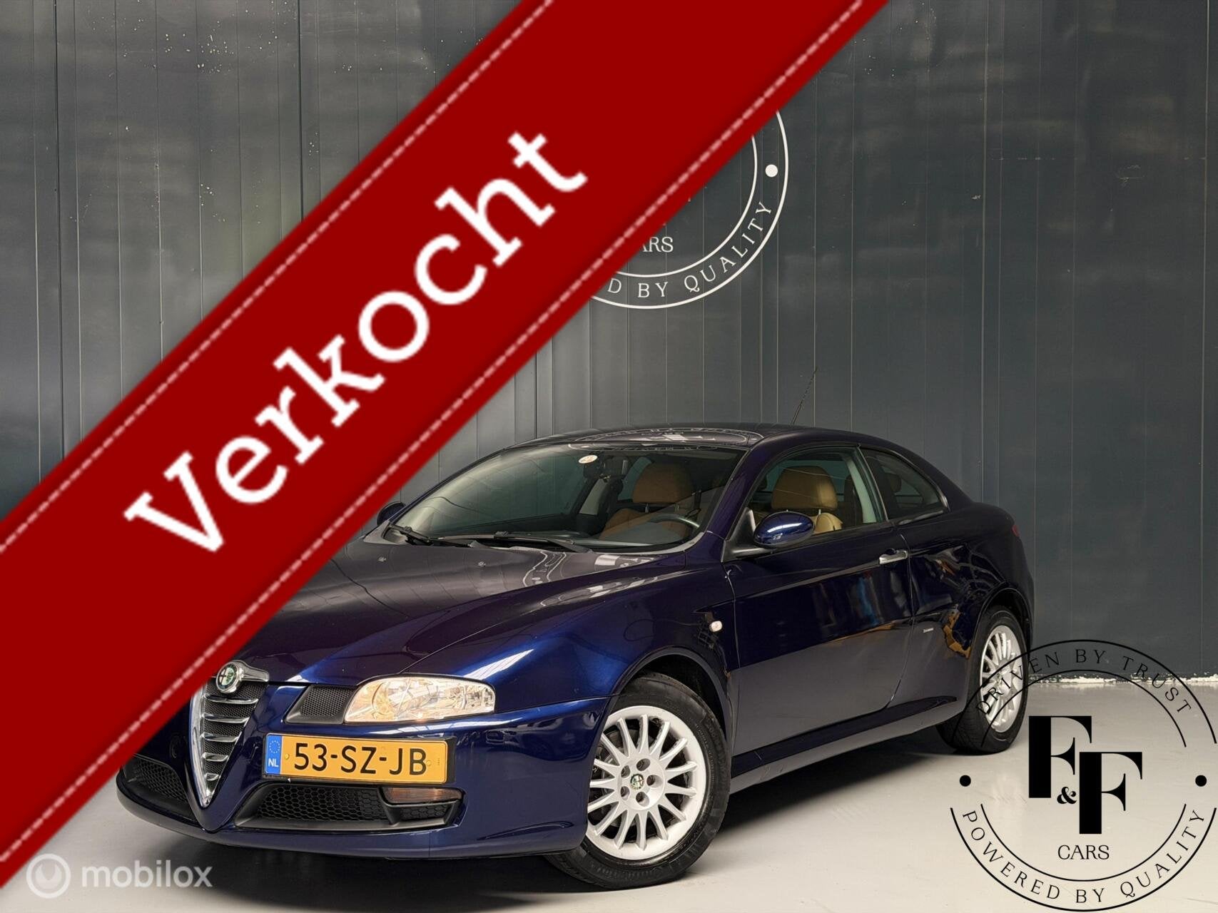 Alfa Romeo GT 2.0 JTS Distinctive|Automaat|Leder|Bose|2e Eig, Auto's, Alfa Romeo, 1295 kg, Euro 4, Onderhoudsboekje, 1300 kg