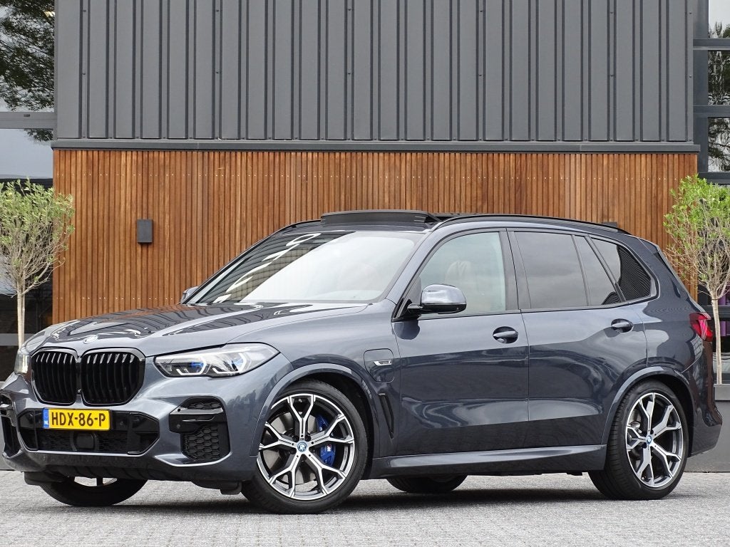 BMW X5 45e 394PK M-Sport Pro / Laser / pano / softclose / 36, Gebruikt, 394 pk, Leder, Hybride Elektrisch/Benzine