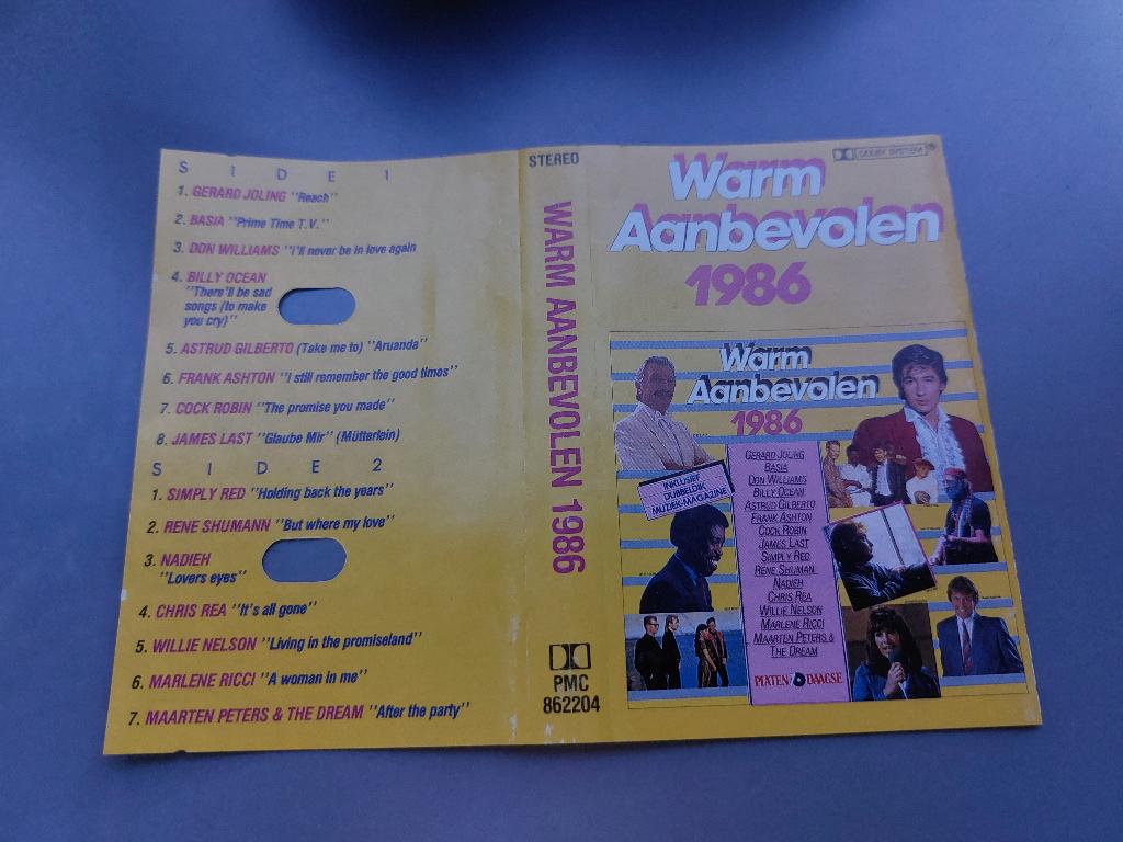 WARM AANBEVOLEN 1986 (MC), Ophalen of Verzenden, Zo goed als nieuw, Origineel, 1 bandje