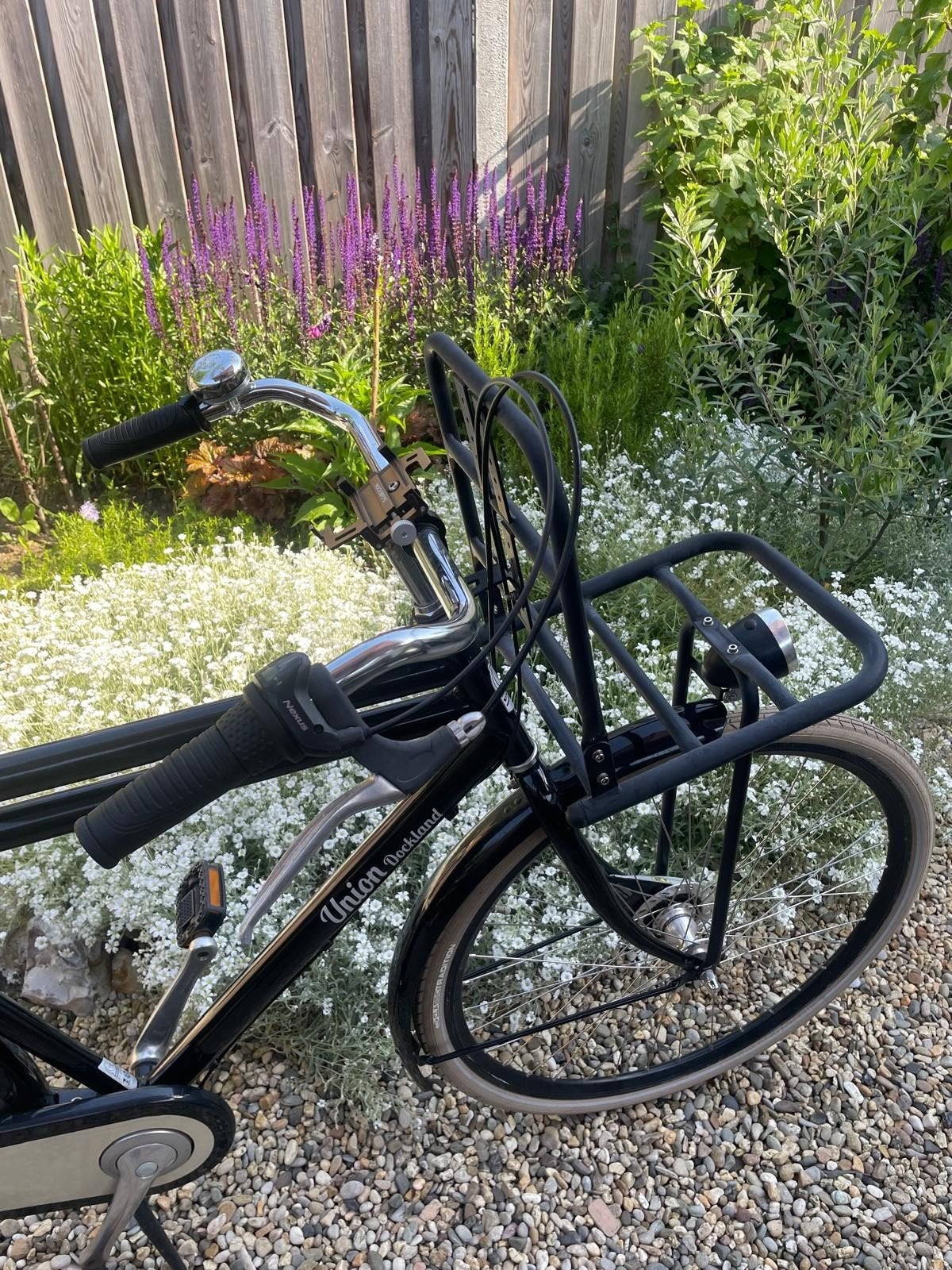 Union Dockland transportfiets - Zwart, Fietsen en Brommers, Overige merken, Terugtraprem, Versnellingen, Ophalen of Verzenden