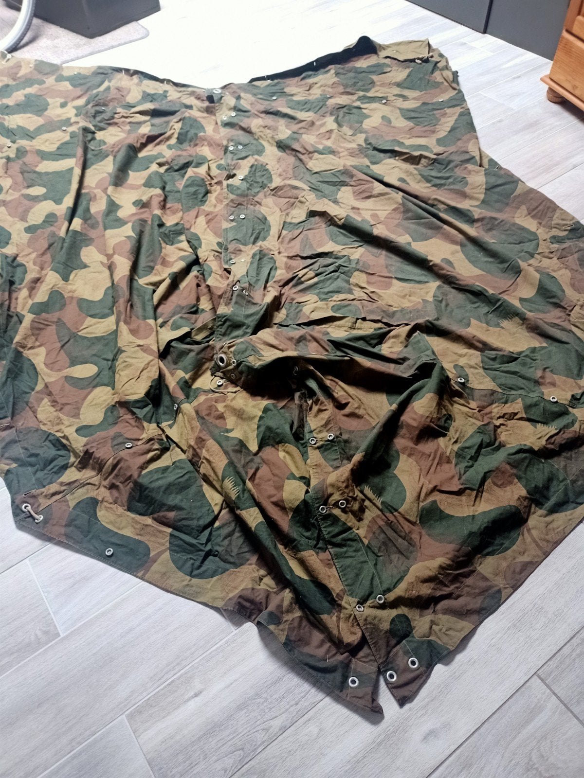 Puptent, British Airborne, Market Garden, Camouflage tent, Ophalen of Verzenden, Engeland