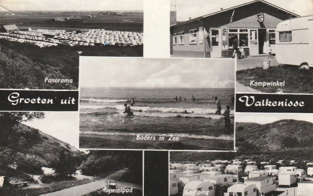 BIGGEKERKE Camping Valkenisse Groeten, Verzenden, 1960 tot 1980, Gelopen, Zeeland