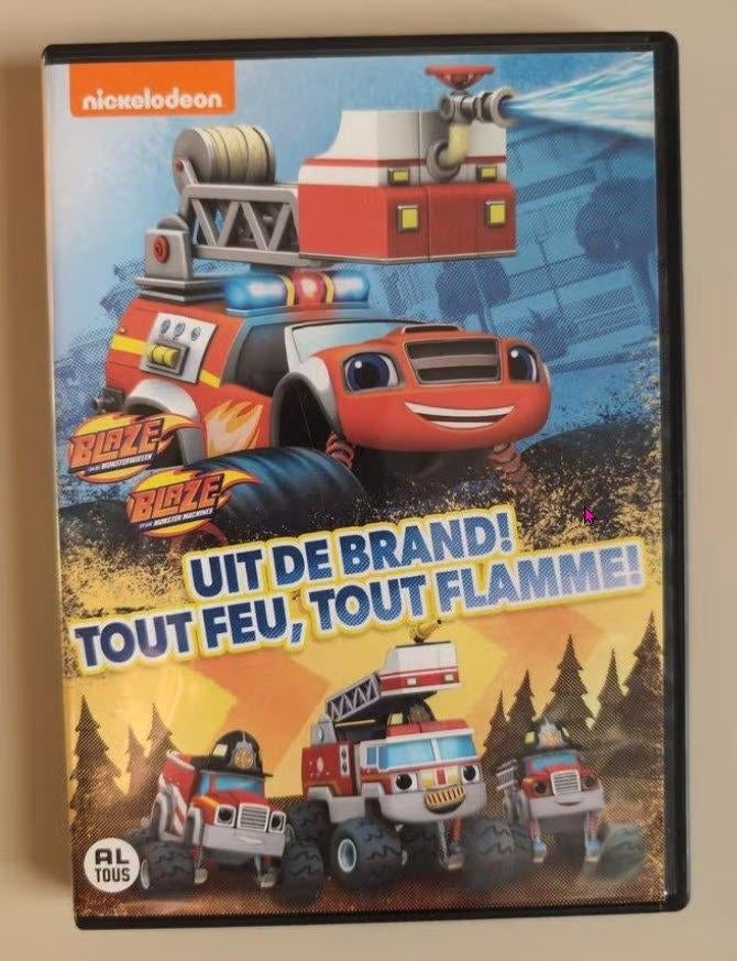 Blaze en de Monsterwielen: Uit de Brand! DVD, Ophalen, Avontuur, Gebruikt, Alle leeftijden