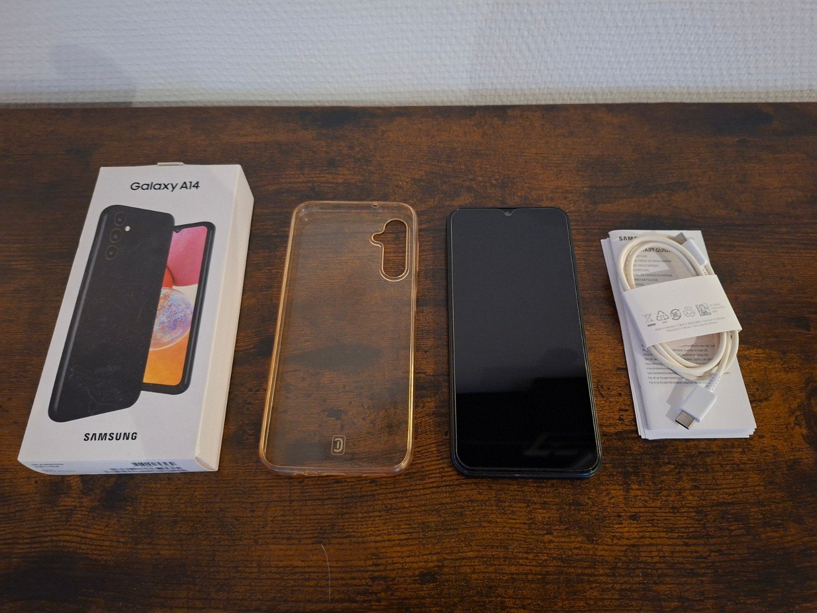 Samsung Galaxy A14 - 4GB Ram/128GB Opslag, Telecommunicatie, Mobiele telefoons | Samsung, Ophalen, Zwart, Zo goed als nieuw, Galaxy A