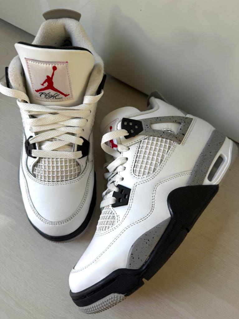 Jordan 4 Military Black mt 39, Kleding | Heren, Schoenen, Ophalen of Verzenden, Zo goed als nieuw, Wit