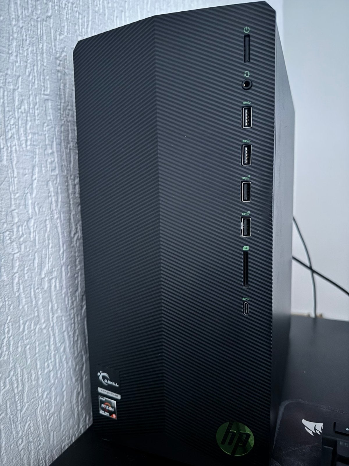 HP Pavilion Gaming, Ryzen 5, GTX 1650 super, 16GB, Met monitor, Hp, Virtual Reality, Zo goed als nieuw