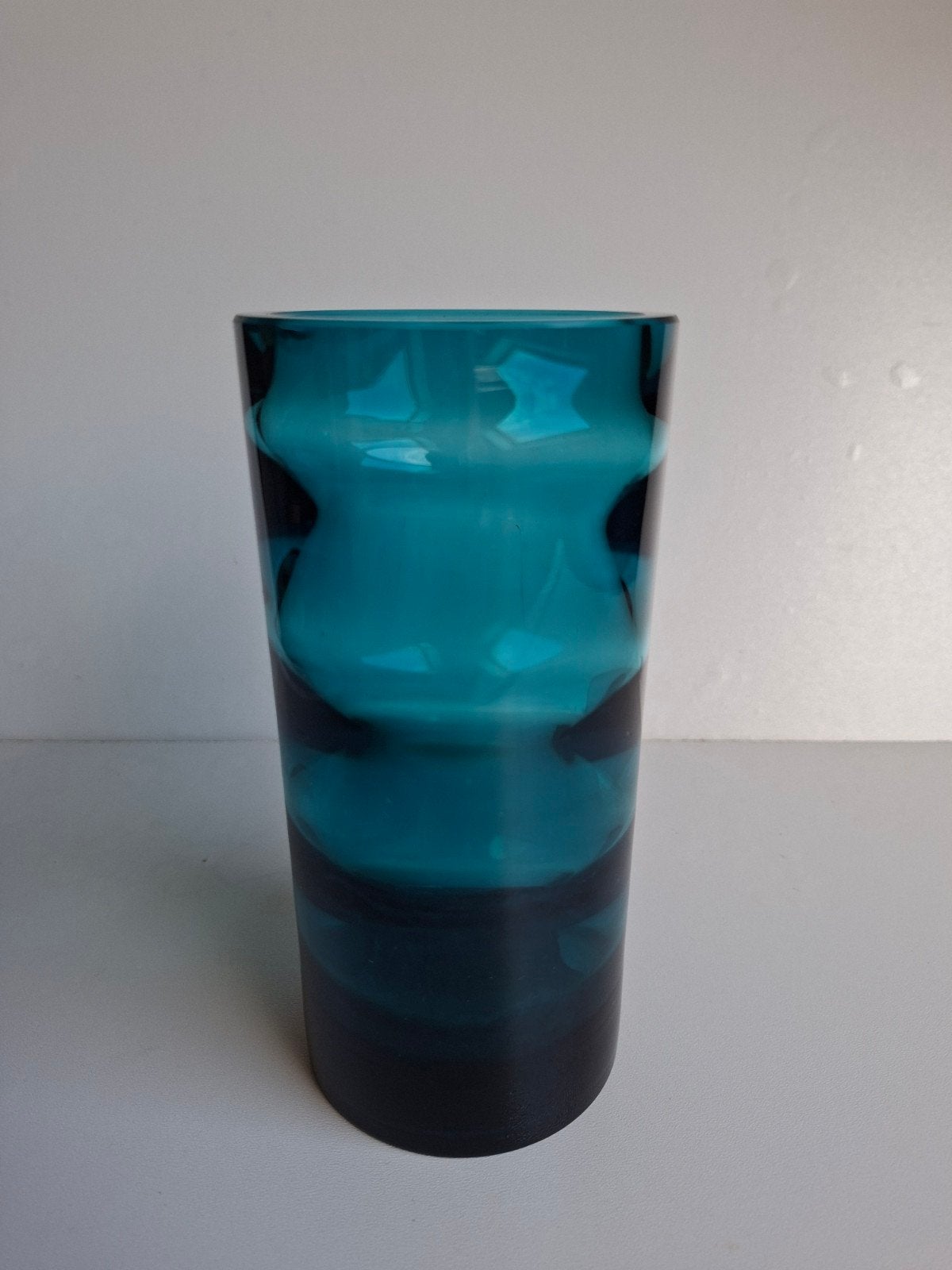 Erich Jachmann WMF vaas in blauw/turkoois, Ophalen of Verzenden