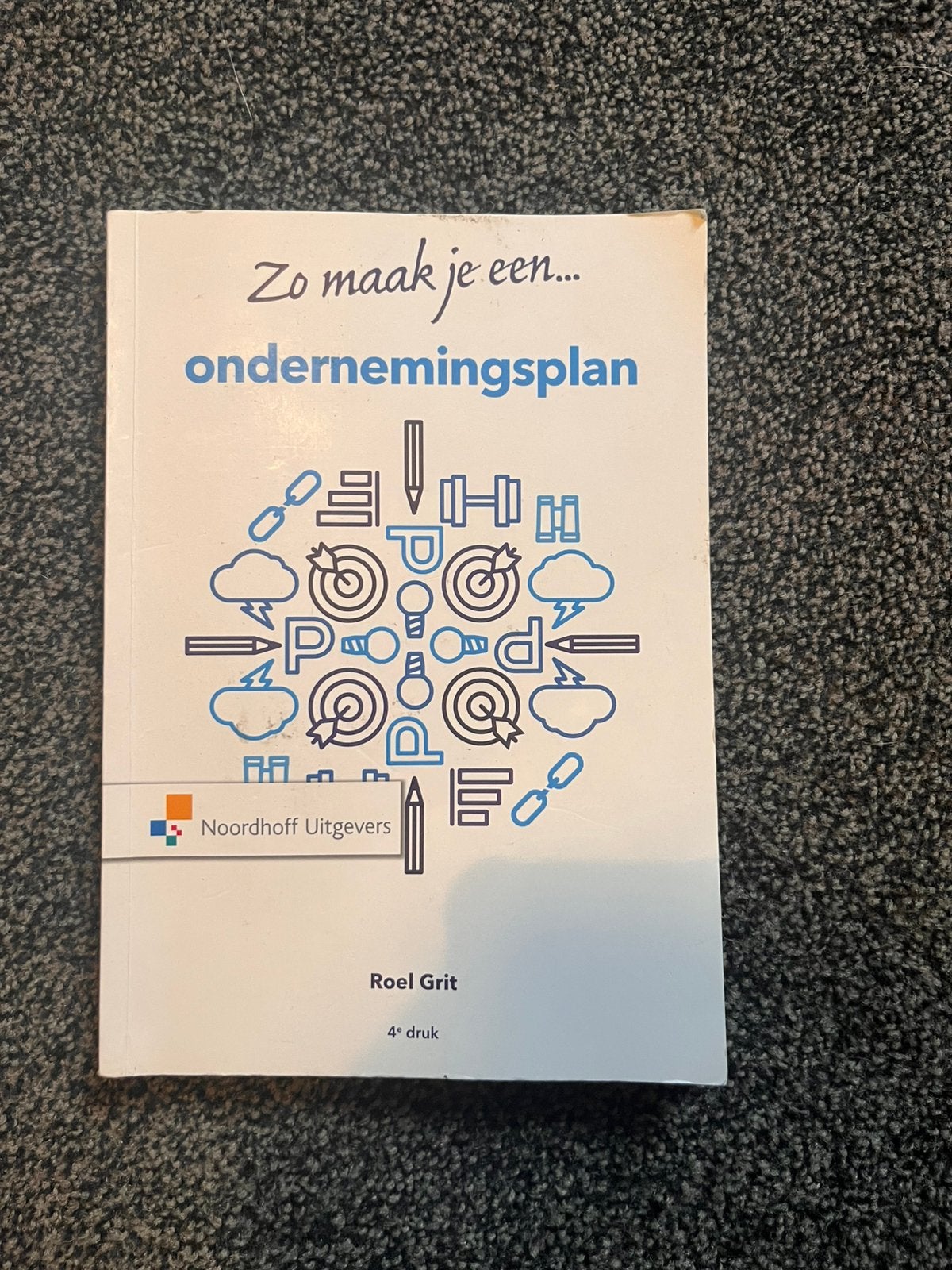Roel Grit - Zo maak je een ondernemingsplan, Ophalen of Verzenden, Zo goed als nieuw, Roel Grit