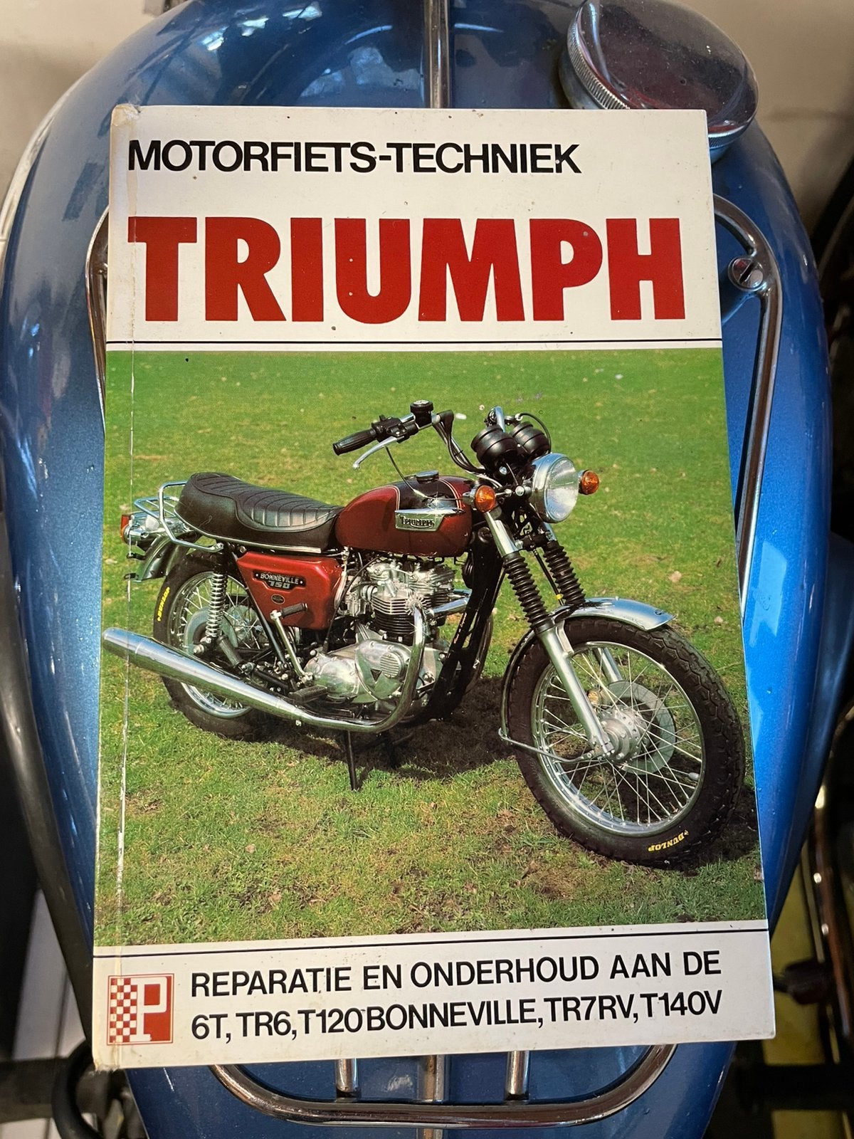 Triumph werkplaatshandboek, Motoren, Ophalen of Verzenden, Nieuw