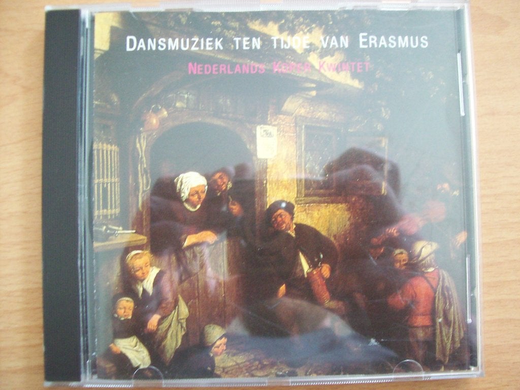 Dansmuziek Ten Tijde Van Erasmus - Nederlands Koper Kwintet, Cd's en Dvd's, Ophalen of Verzenden, Zo goed als nieuw