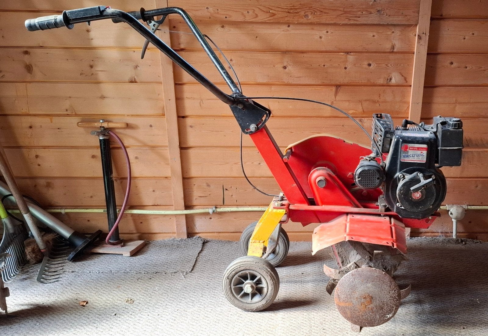 Tuinfrees, Ophalen, Gebruikt