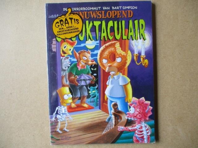 adv11357 horrorboomhut van bart simpson, Boeken, Stripboeken, Eén stripboek, Ophalen, Gelezen