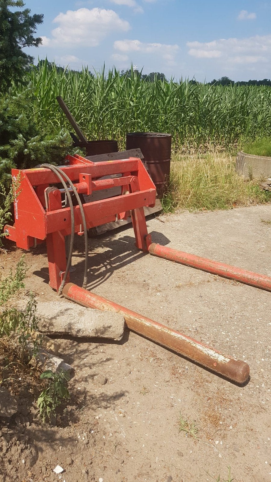 Balenklem, Ophalen, Voertechniek