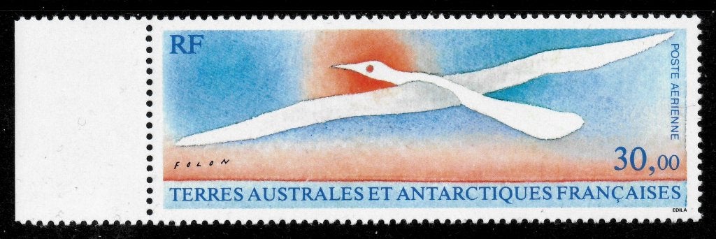 Jaar 1990 Yv PA 114 TAAF - Oiseau de Folon., Ophalen of Verzenden, Postfris