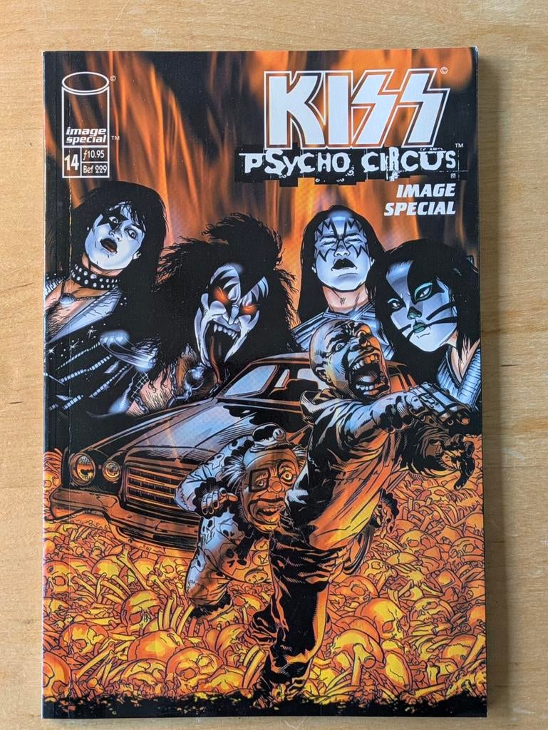 Kiss Psycho Circus Image Special 14 Comic, Amerika, Todd McFarlane, Ophalen of Verzenden, Gelezen