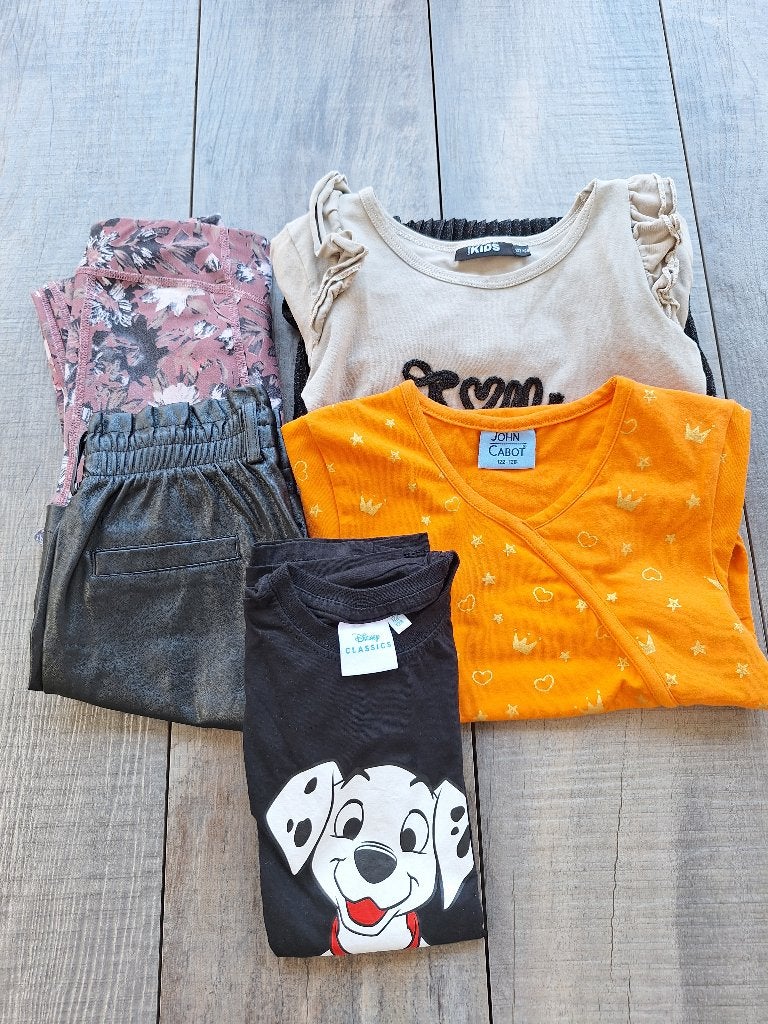 Kleding pakketje maat 122, Overige typen, WE, Meisje, Ophalen of Verzenden