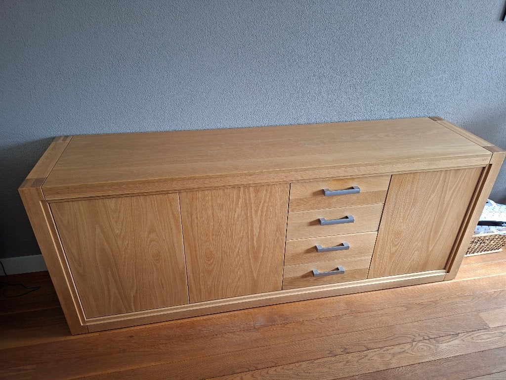 Dressoir, Ophalen, Met lade(s), Eikenhout, Zo goed als nieuw
