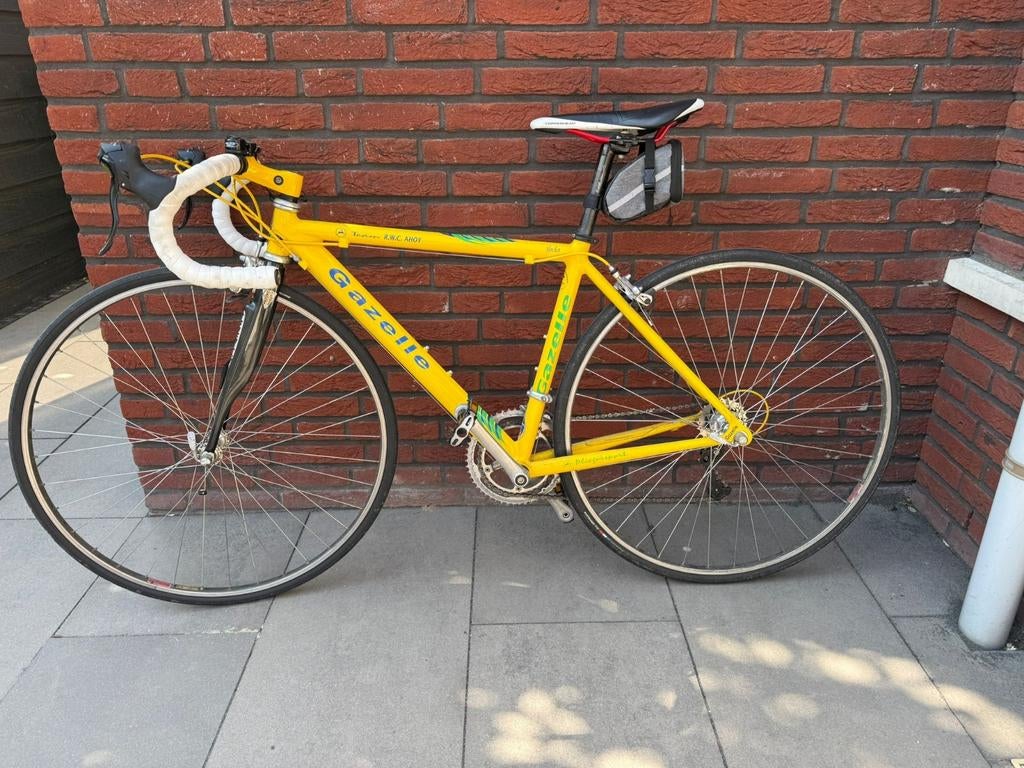 Gele Gazelle Racefiets 18,5 inch, Ophalen, Minder dan 10 versnellingen, Gebruikt, Aluminium
