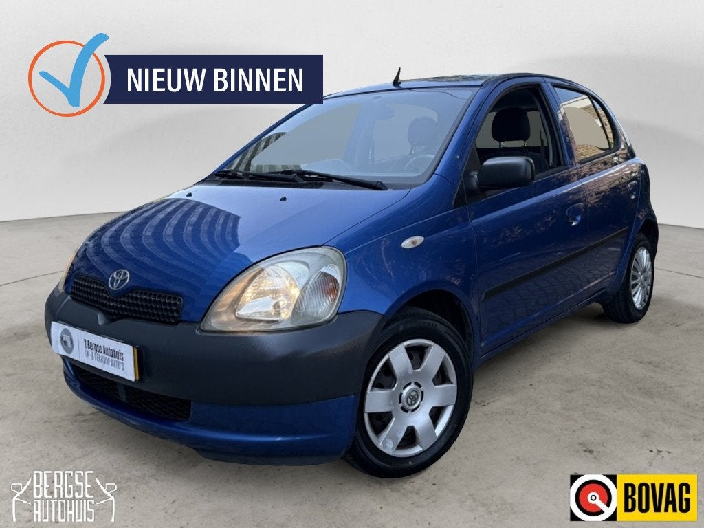 Toyota Yaris 1.0-16V VVT-i YORIN 5Deurs (bj 2002), Auto's, Toyota, Gebruikt, 4 cilinders, Origineel Nederlands, Bedrijf