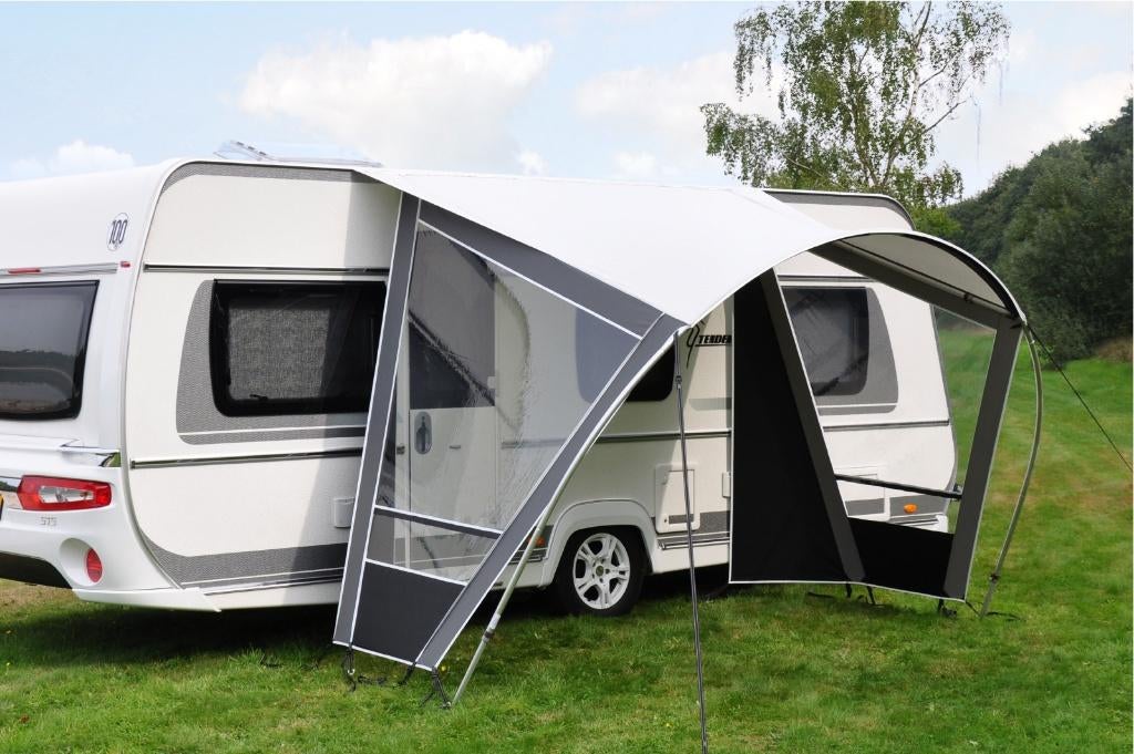 Unico Siena 400  reis luifel, Caravans en Kamperen, Ophalen, Zo goed als nieuw, Ten Cate All Season 200g/m2, Overige merken