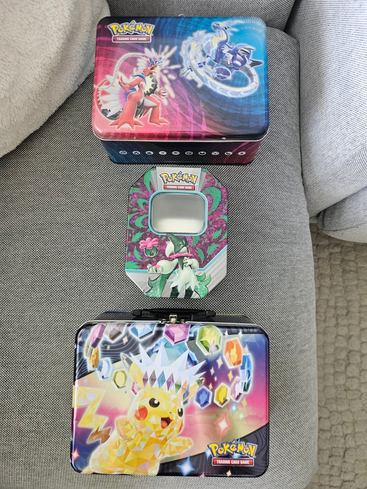 POMEMON CARD BOXXEN ZGAN..., Ophalen of Verzenden, Zo goed als nieuw