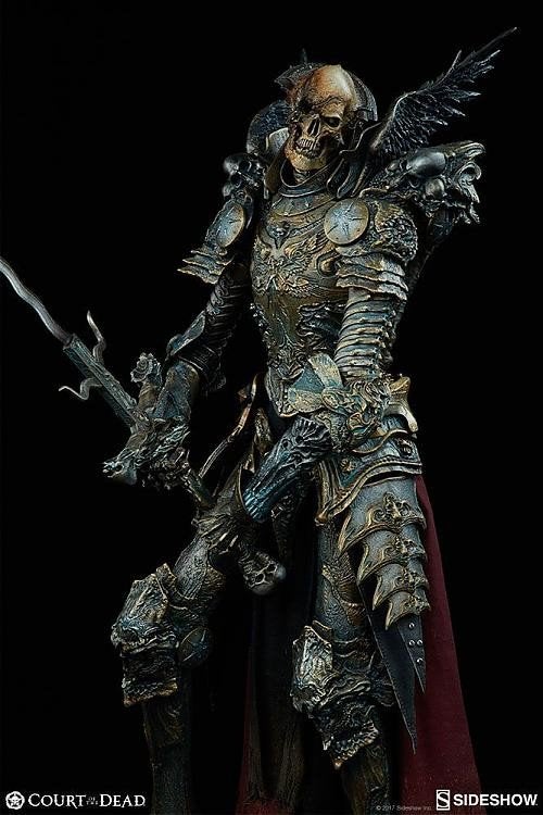 Sideshow Court of the Dead Mortighull COTD Statue Figure, Ophalen of Verzenden, Zo goed als nieuw, Beeldje, Replica of Model
