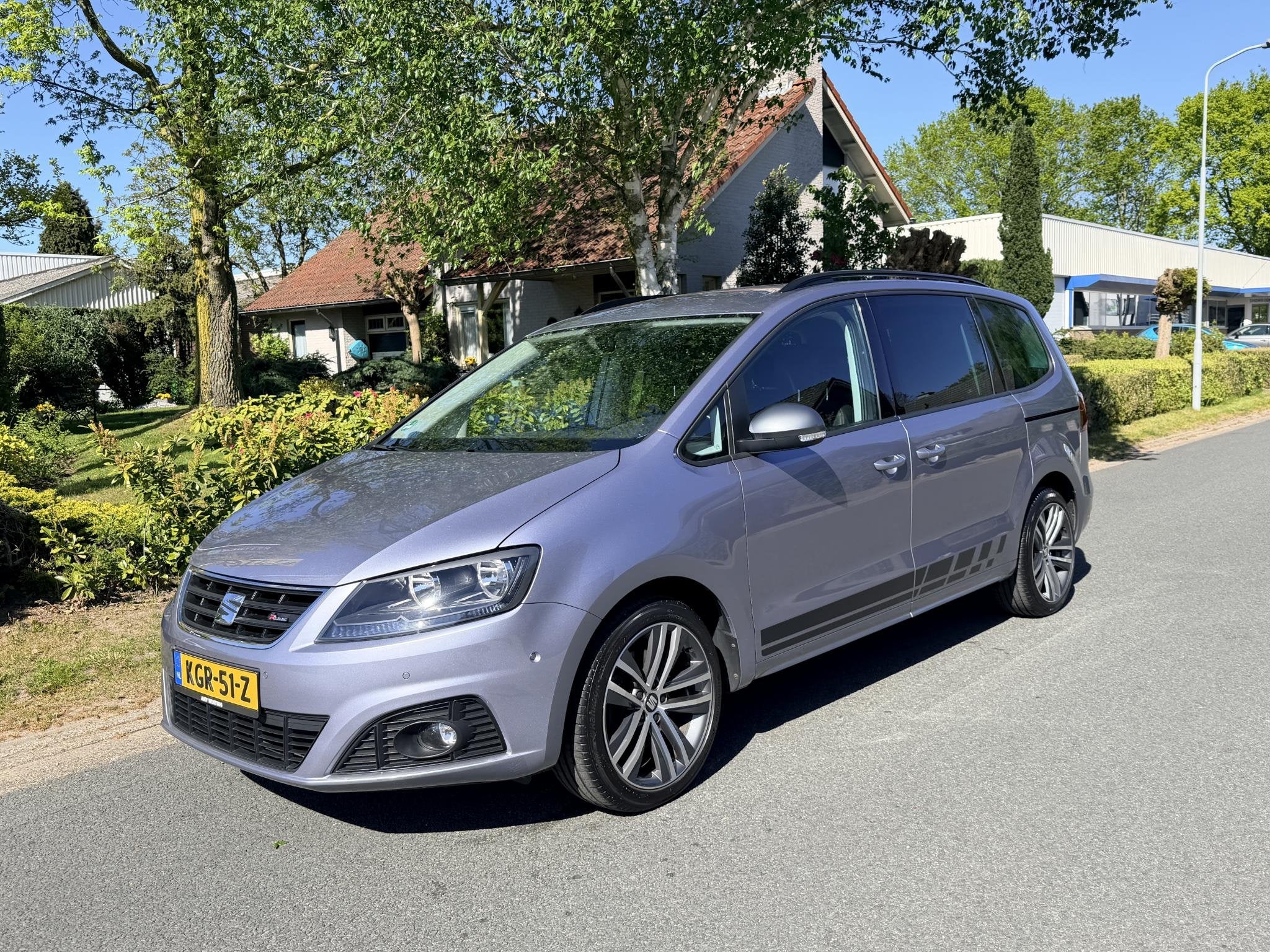 SEAT Alhambra 1.4 TSI 150PK DSG 7P FR•Leder•Navi•Camer, Auto's, Seat, 15 km/l, 4 cilinders, 150 pk, 7 stoelen