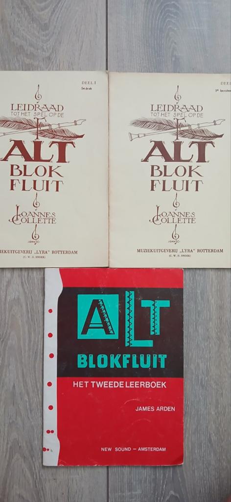 Altblokfluit muziekboekjes, Ophalen of Verzenden, Les of Cursus, Klassiek