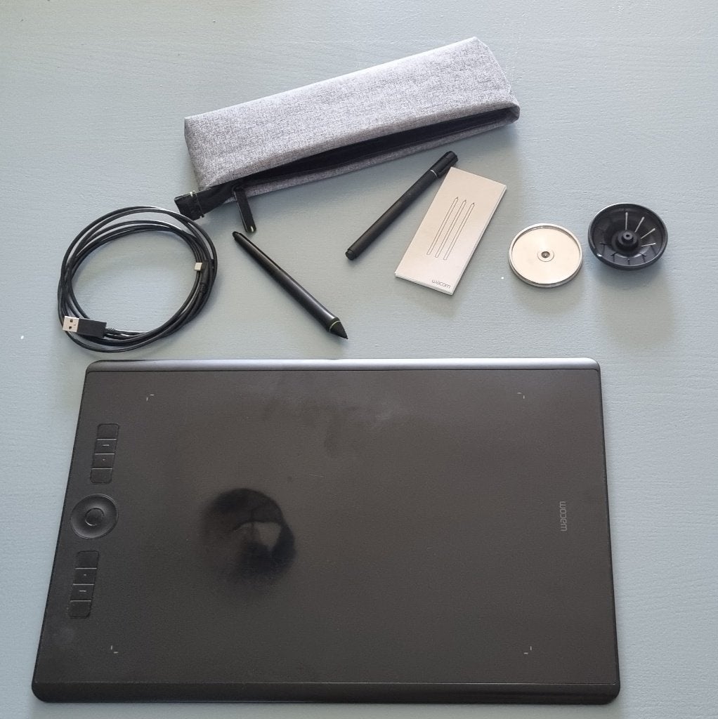 Wacom Intuos Pro L Paper Edition (PTH-860P) – Zeer compleet!, Computers en Software, Tekentablets, Ophalen of Verzenden, Multi-touch