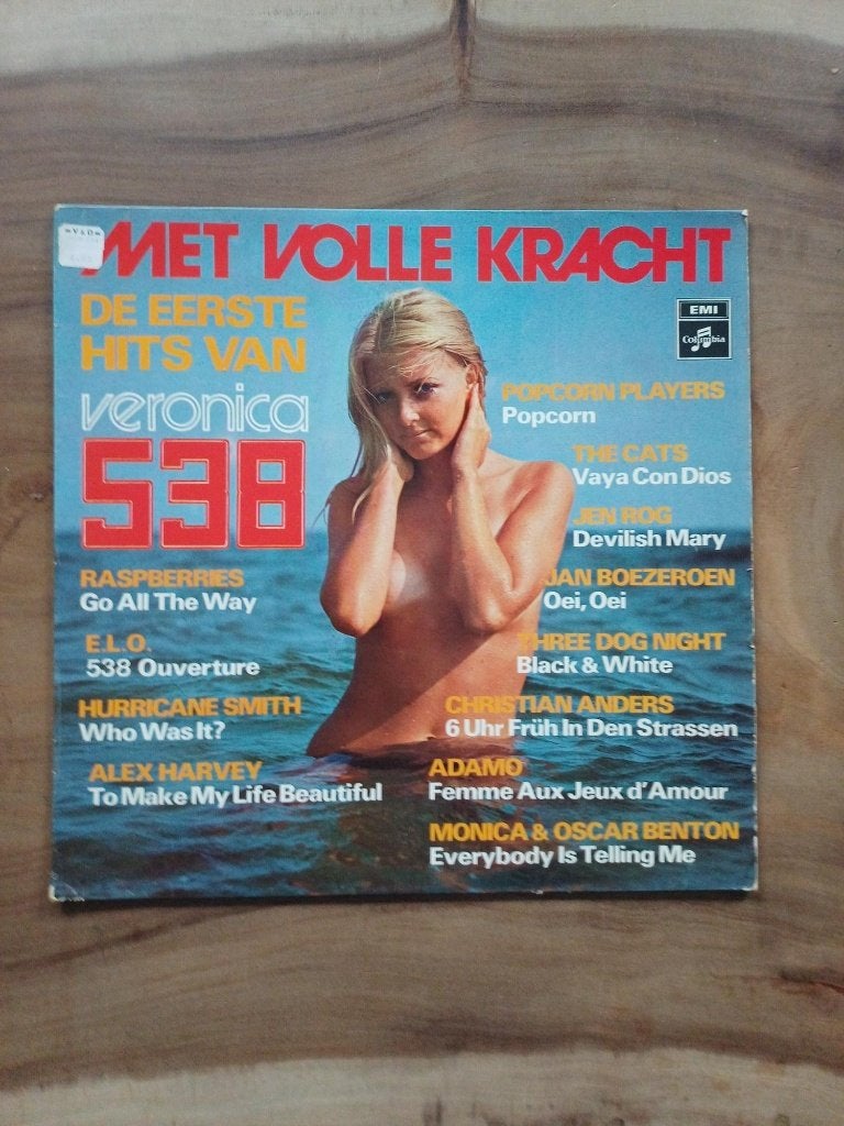 Met volle Kracht de eerste Hits van Veronica 538 - Vinyl, Ophalen, Gebruikt