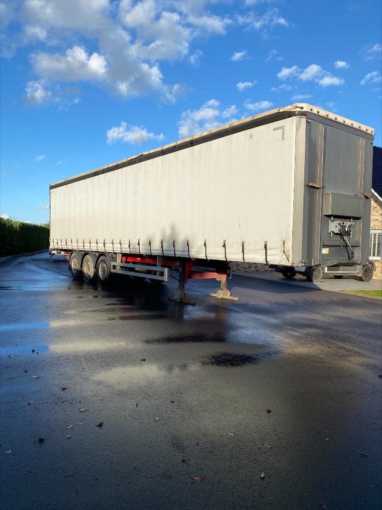 Pacton Schuifzeilen Trailer, Auto's, Overige brandstoffen, Grijs, Particulier, Zilver of Grijs
