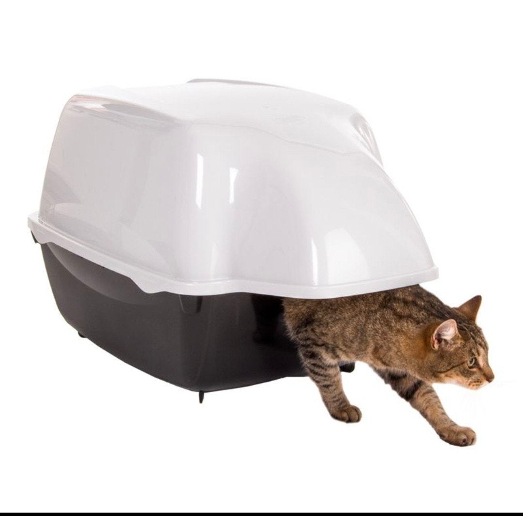 outdoor, anti hond kattenbak, Ophalen, Gebruikt, Gesloten
