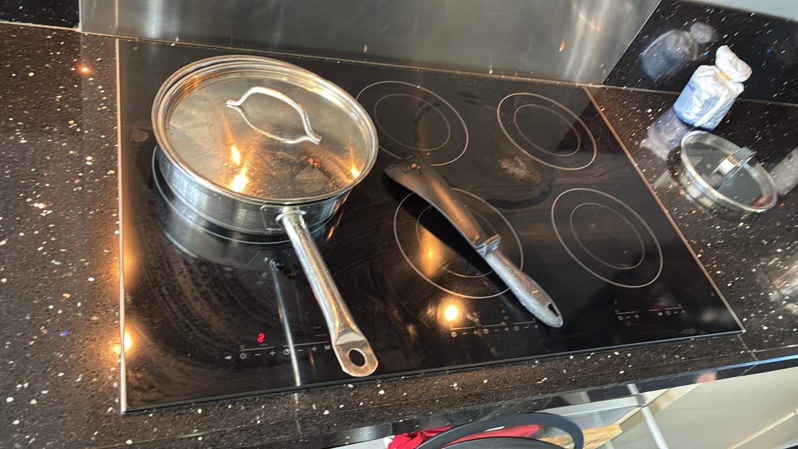 ATAG Inductiekookplaat in Nette staat koop!, Witgoed en Apparatuur, Gebruikt, Inbouw, Inductie, 4 kookzones