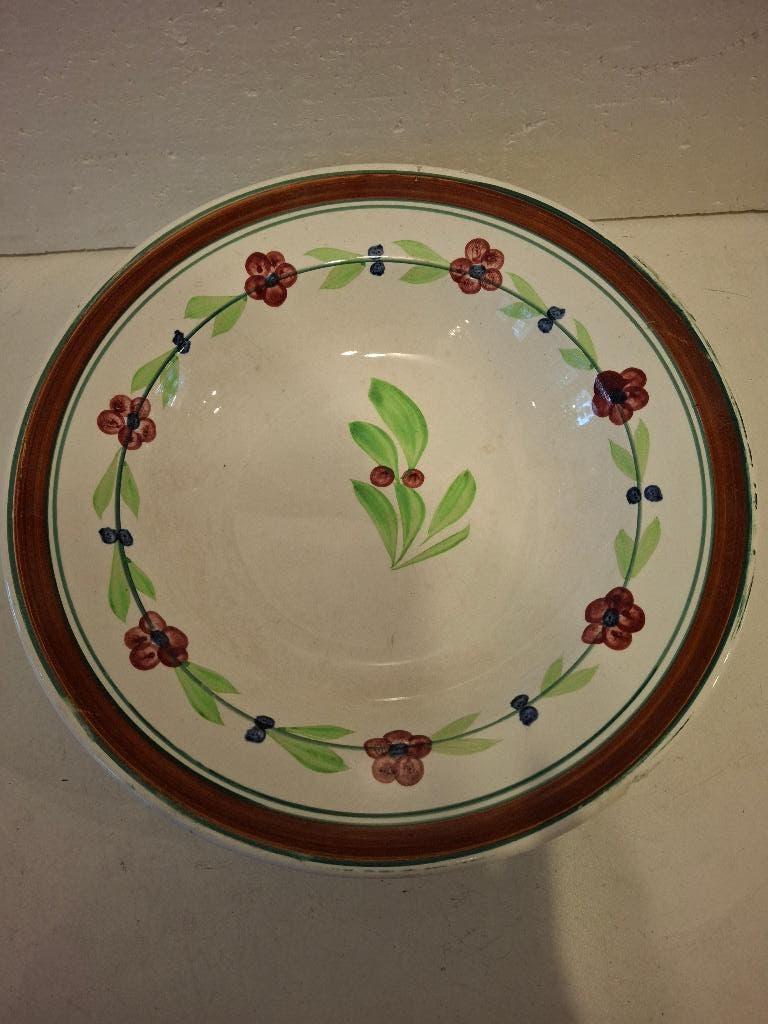 Societe Ceramique - oud Boerenbont - grote schotel / schaal, Antiek en Kunst, Antiek | Servies los, Ophalen of Verzenden