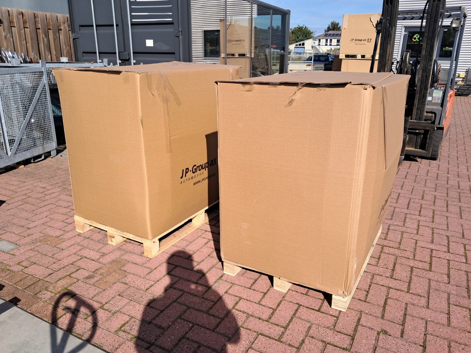 pallets met markt handel, Diversen, Ophalen, X, X, X