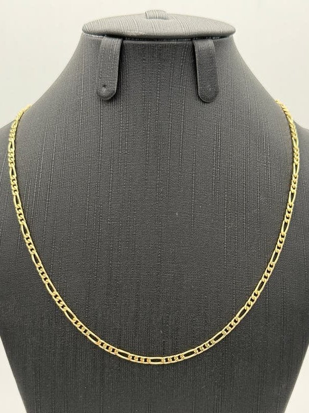 14 karaat gouden figaro ketting- 43 cm, 2.3 mm, Nieuw, Ophalen of Verzenden, Nvt, Nvt