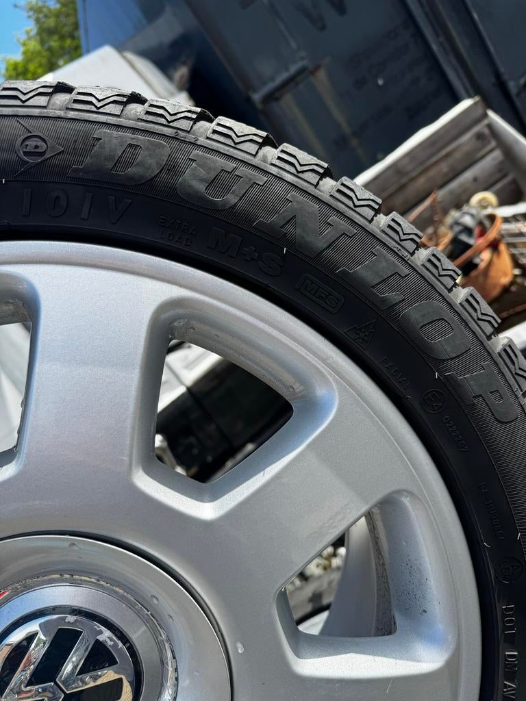 18 inch velgen VW Phaeton / Transporter T4 met banden, Auto-onderdelen, Banden en Velgen, Ophalen, 18 inch, Banden en Velgen, Winterbanden