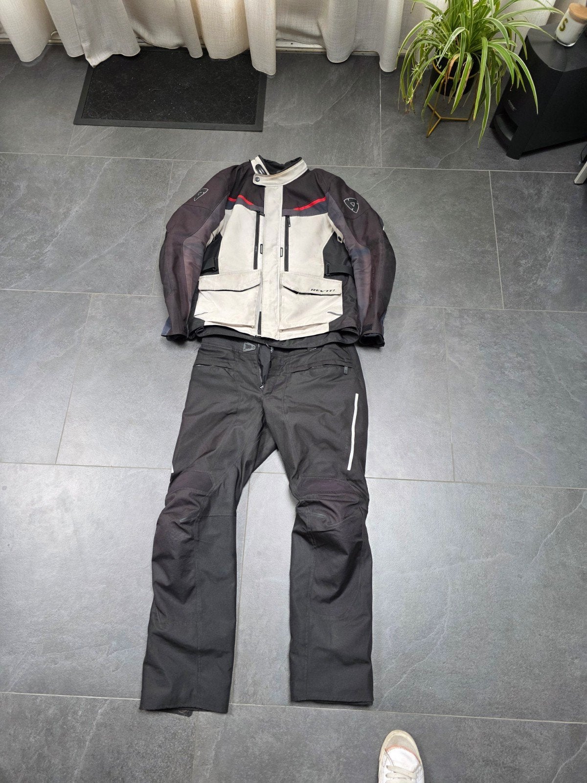rev'it textiel motorpak XL, Motoren, Ophalen of Verzenden, Rev'it, Tweedehands, Heren