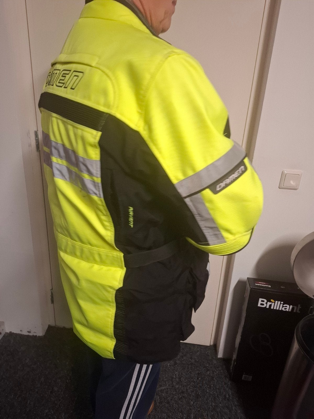 Nette Damen motorjas, maat 58, Damen, Jas | textiel, Ophalen of Verzenden, Dames