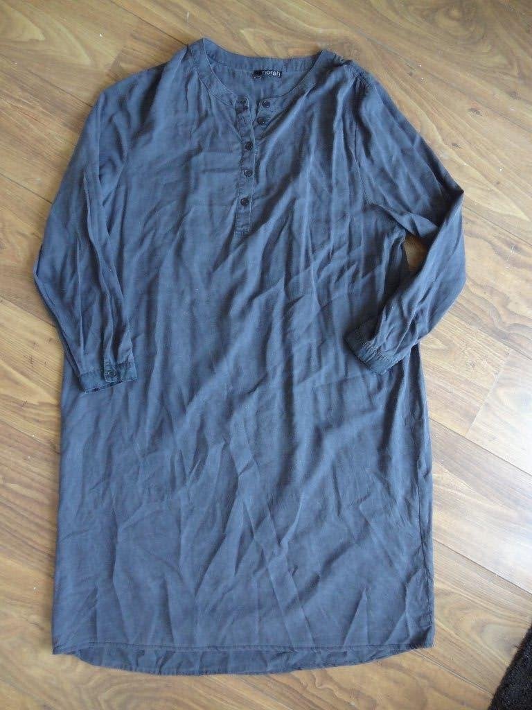 Norah jurk, Maat 46/48 (XL) of groter, Ophalen of Verzenden, Norah, Grijs
