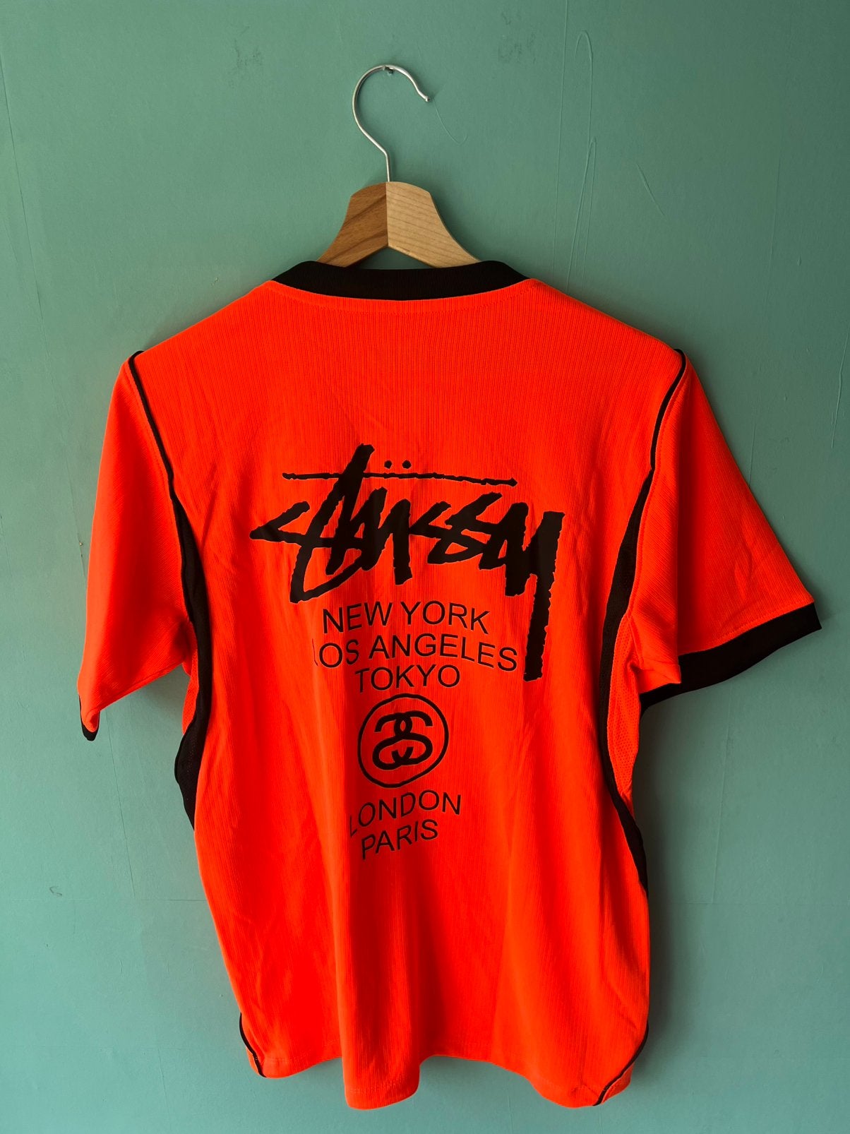 Nederlands elftal thuisshirt WK 2026 Stüssy  Maat M, Maat 48/50 (M), Nieuw, Oranje, Ophalen of Verzenden