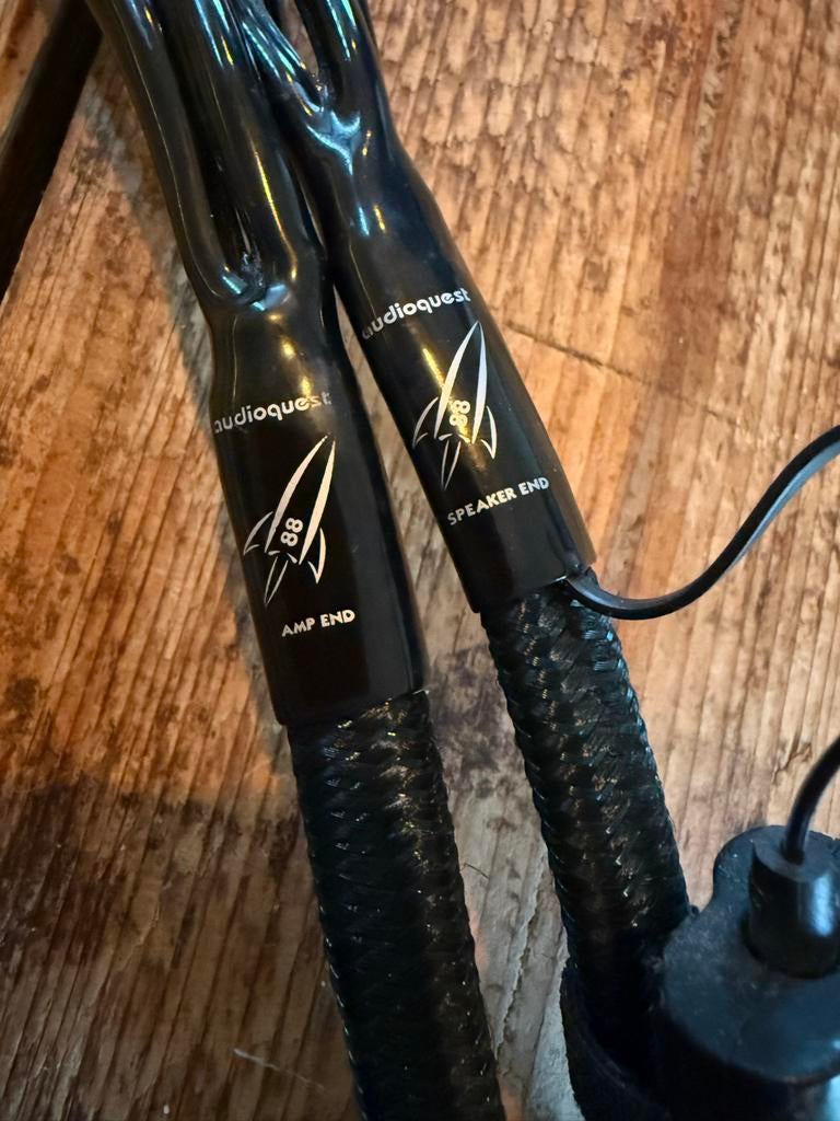 Audioquest Rocket 88 Bi-Wire Luidsprekerkabel 3M DBS 72v, Ophalen of Verzenden, Zo goed als nieuw, 2 tot 5 meter, Luidsprekerkabel