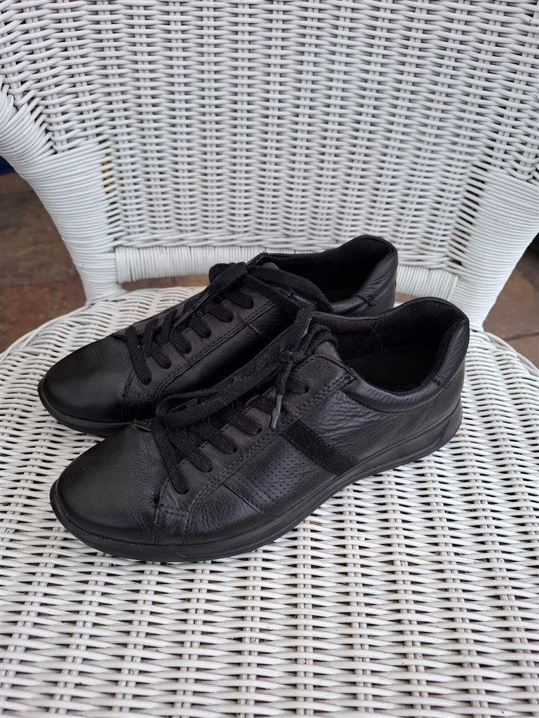 Ecco schoenen, veterschoenen, maat 40, netjes, Kleding | Dames, Ophalen of Verzenden, Gedragen, Zwart, Sneakers of Gympen